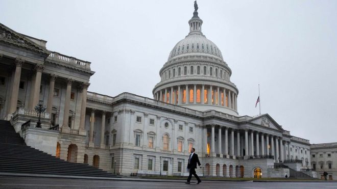 US Capitol shooting: Gunman wounds Capitol police officer