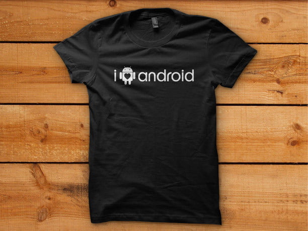 ‘I ❤ Android’ t-shirts are now available in India!