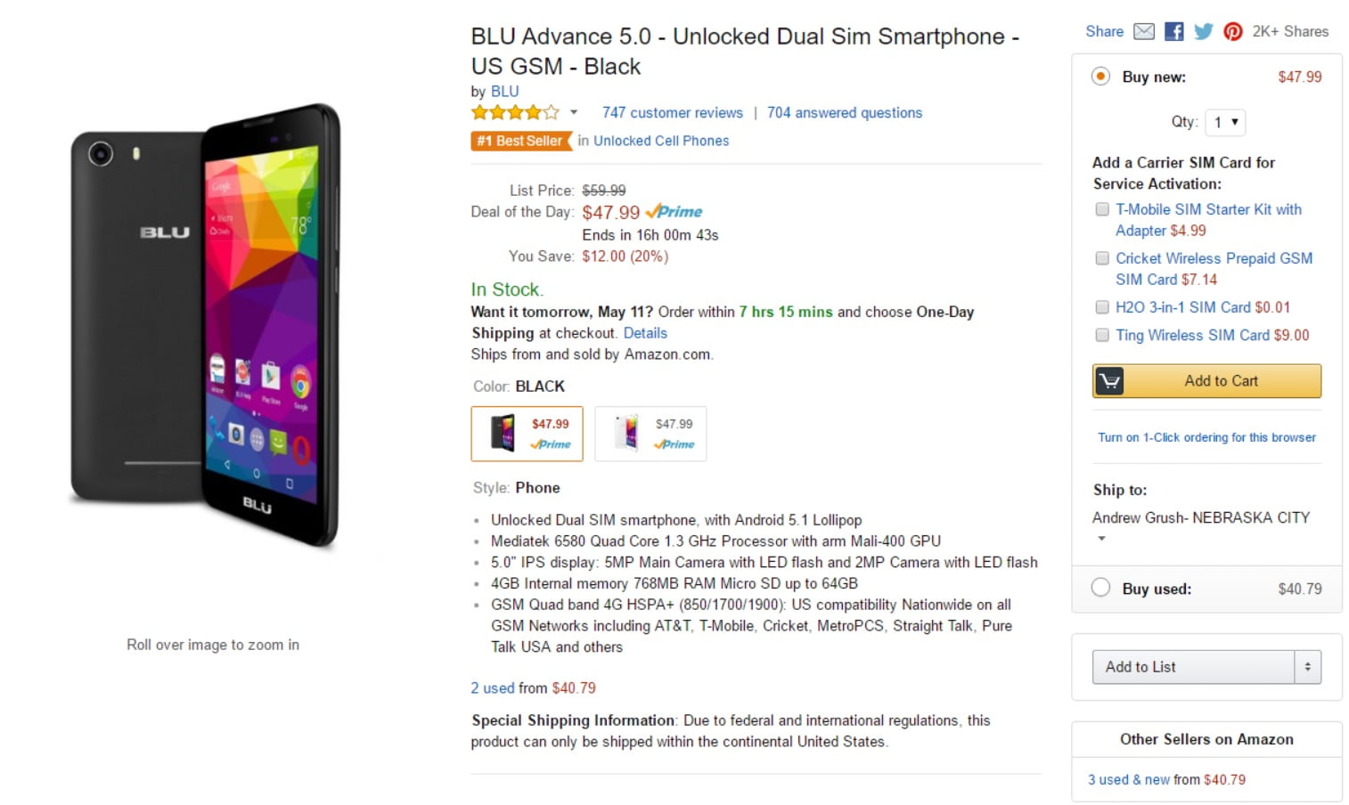 Deal: BLU increase five.0 is simply $48 right now