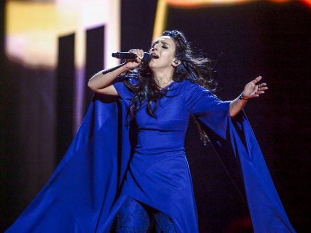 Ukrainian singer’s win at Eurovision raises eyebrows in Russia