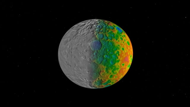 NASA’s Dawn probe shows expected large craters missing from Ceres