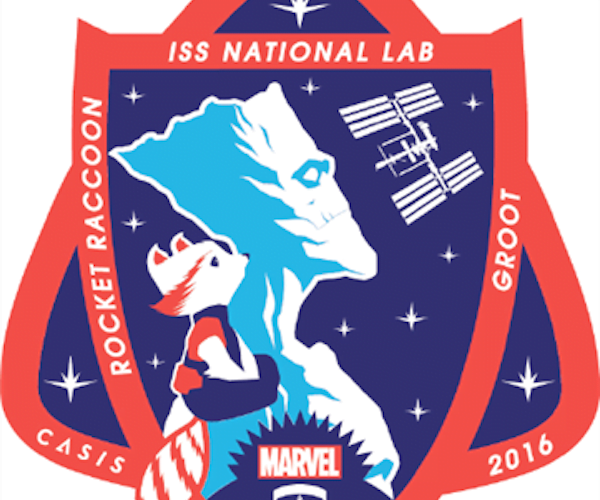 NASA’s Marvel Patch Promotes US Space Station Lab With Rocket and Groot