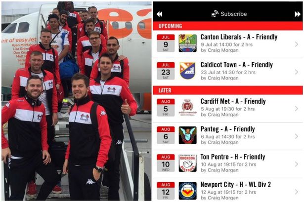 Pontypridd City FC launch cellular telephone app beforehand of 2016-17 Welsh League Division Two marketing campaign