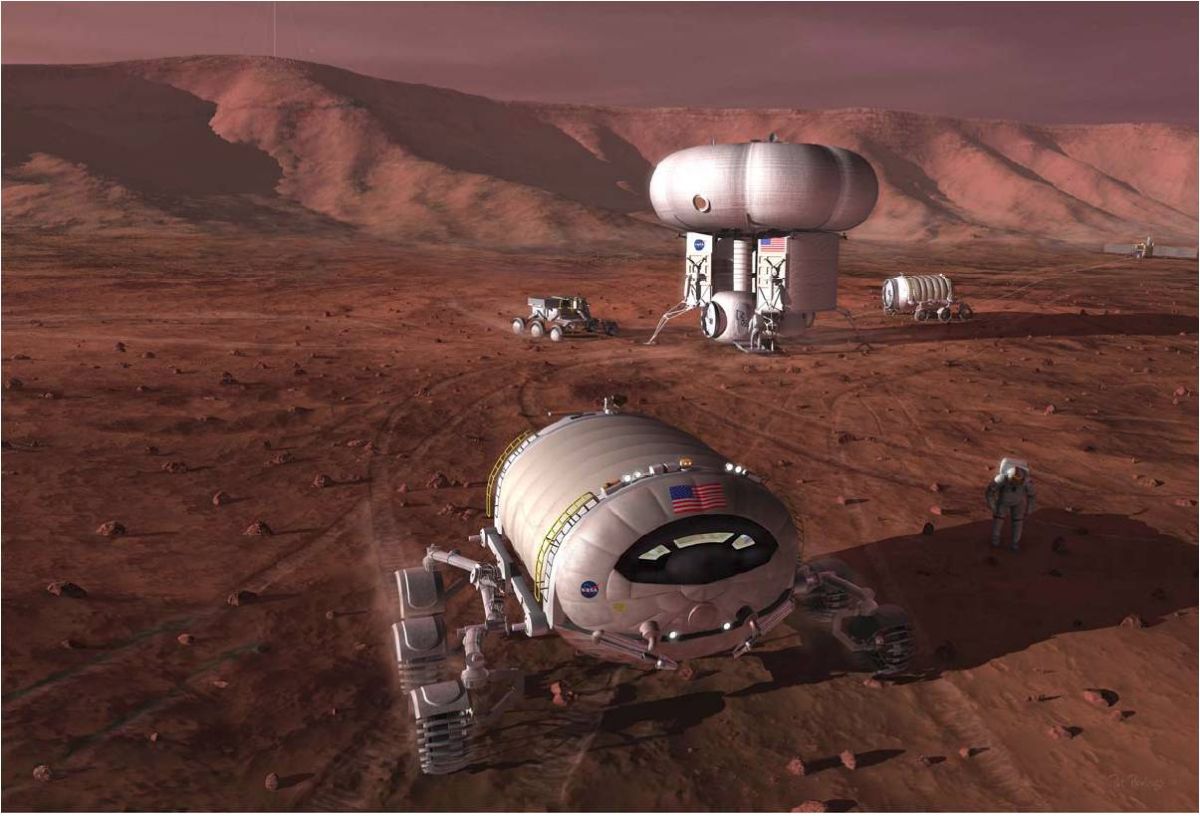 Mars Colonists Must ‘Live Off the Land’: NASA Report