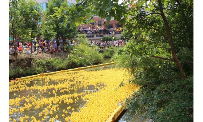 Rubber-duck race brings hope to Nationwide Children’s Hospital patients