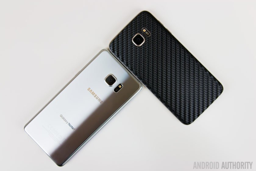 SAMSUNG GALAXY NOTE 7 VS GALAXY S7 EDGE