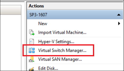 Share Your Network Connection with Hyper-V in Windows 10