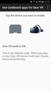 This new $1 app lets you use Cardboard apps on the Samsung Gear VR, no root required