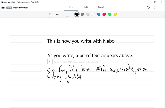 Hands on: MyScript Nebo is what Windows Ink should be