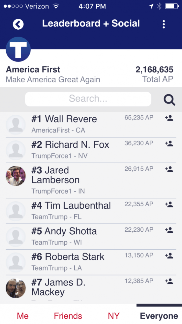 Trump launches America First app, a competitive social network