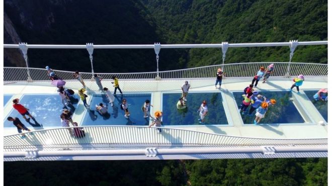 China’s Zhangjiajie glass bridge closes after two weeks