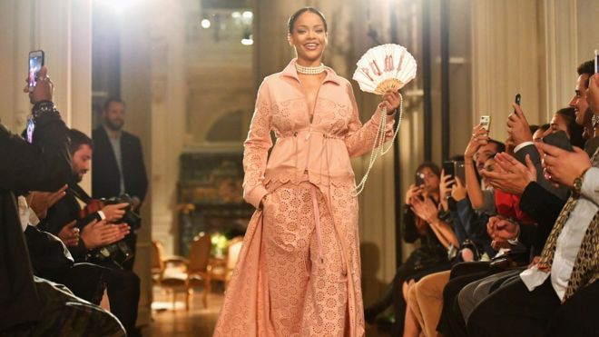 Paris Fashion Week: Rihanna unveils Marie Antoinette-inspired clothing range