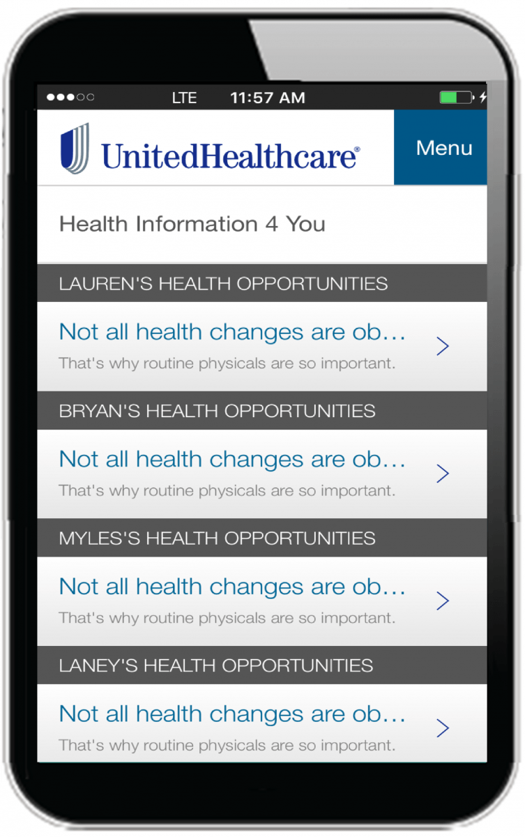 UnitedHealthcare’s Health4Me app adds care updates, improved price comparison tools