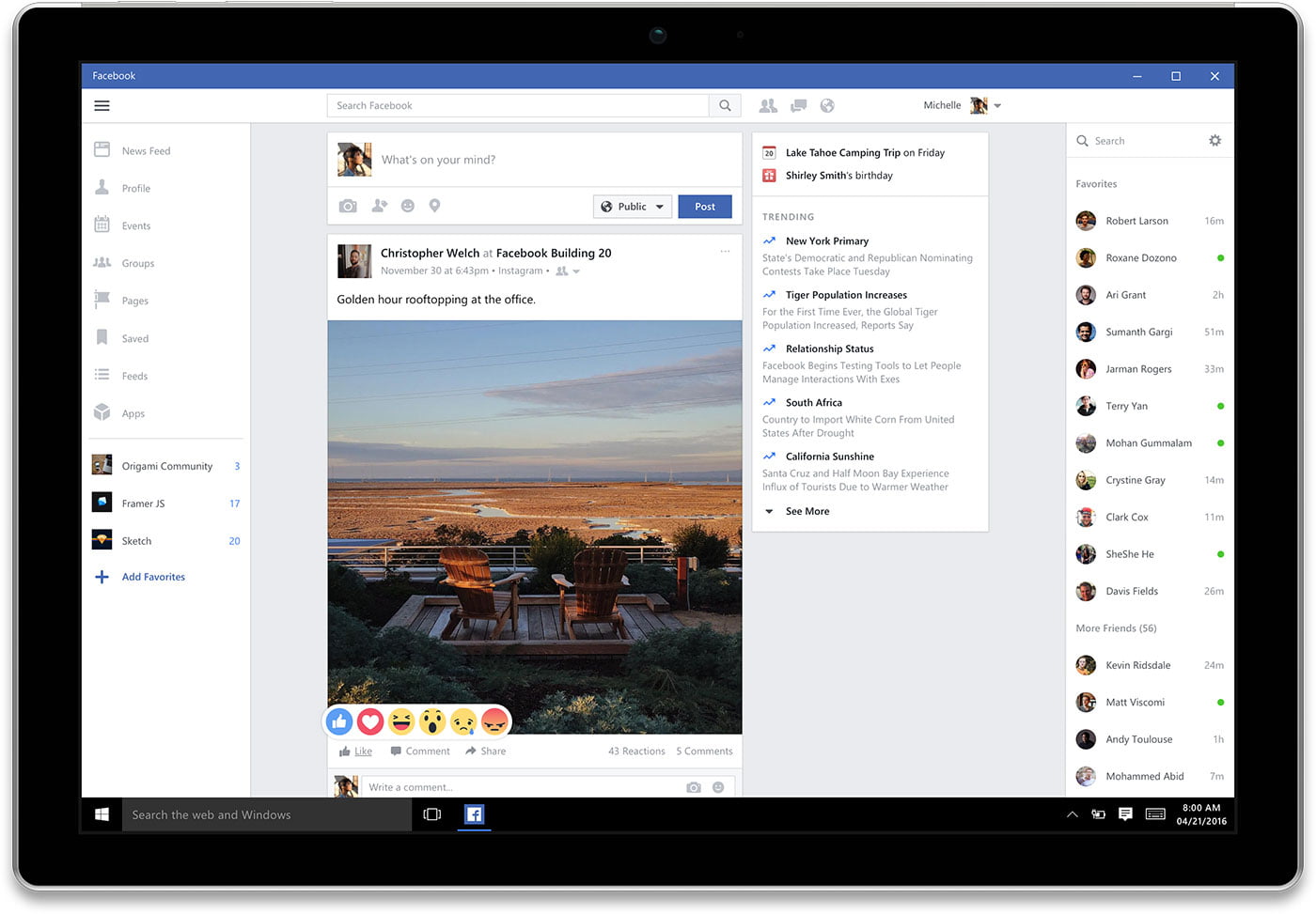 Facebook’s Messenger app for Windows 10 now does calls