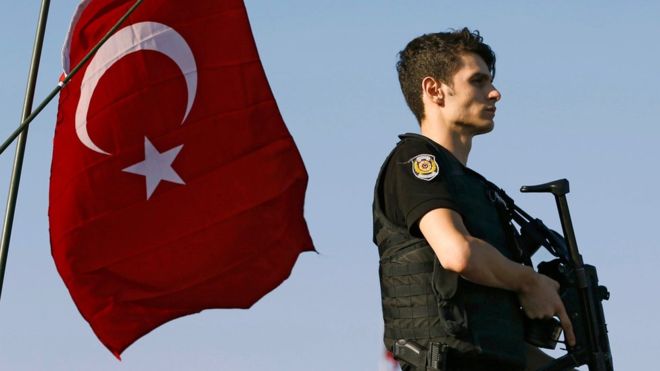 Turkey purges 13,000 police officers over failed coup