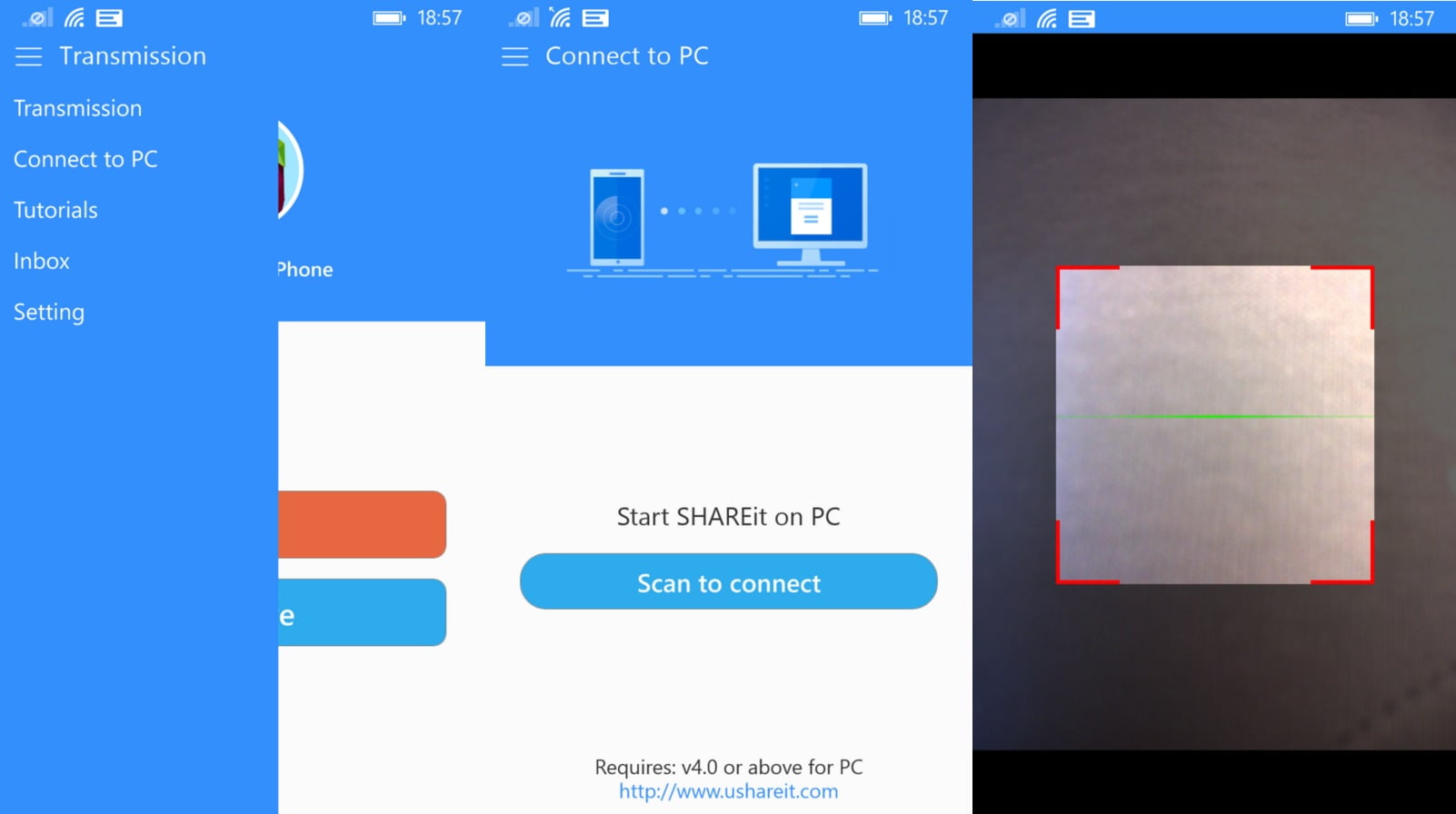 SHAREit app updated with improved file loading speed for Windows 10 Mobile devices