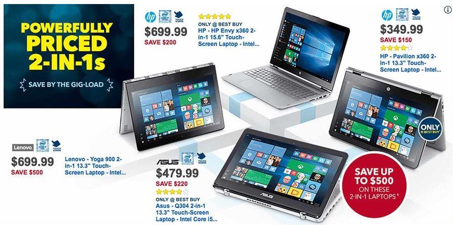 Best Buy Black Friday ad reveals $100 Windows laptop deal, $125 iPad Air 2, Pro savings