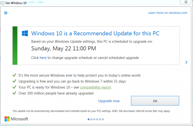 Microsoft finally admits that its malware-style Get Windows 10 upgrade campaign went too far