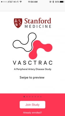 Stanford researchers launch ResearchKit app for Peripheral Artery Disease