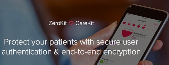 Apple CareKit integrates with Tresorit ZeroKit to secure patient data in the cloud