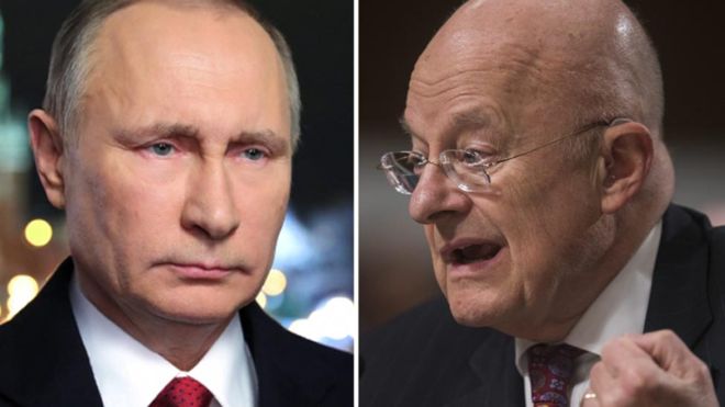 Russian hacking: US spy chief promises Putin motive