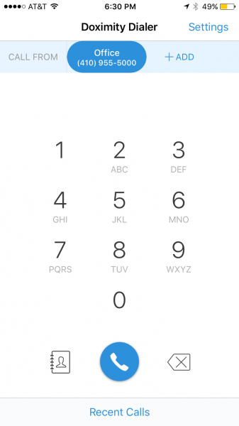 Doximity Dialer app is a useful tool when you’re on call