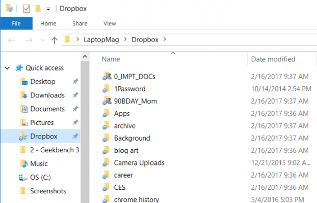 How to Add Dropbox to the Windows 10 File Explorer