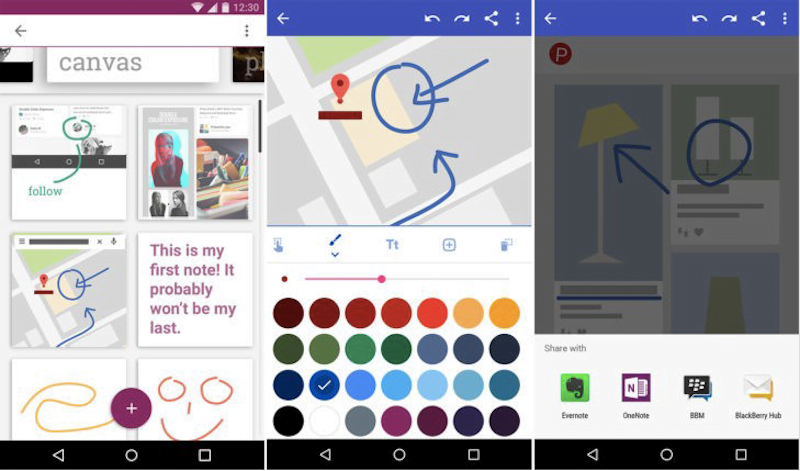 BlackBerry’s Notable App for Android Lets You Edit and Share Screenshots