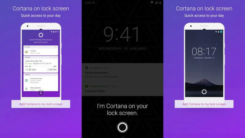 Microsoft Brings Cortana to the Android Lock Screen With Latest Update