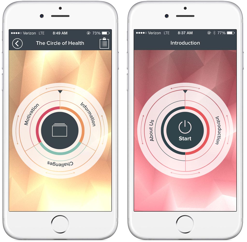 The circle of health app