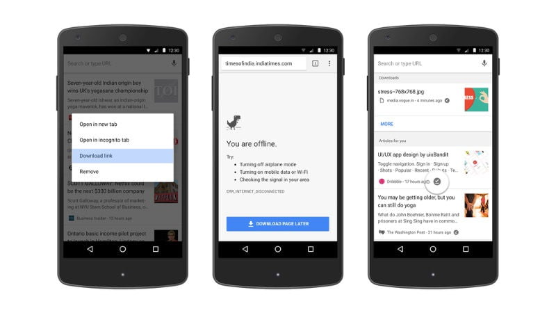 Google Chrome for Android Update Makes It Easier to Read Pages Offline