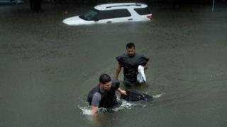 Storm Harvey: 1,000 rescued as Houston hit by ‘catastrophic floods’