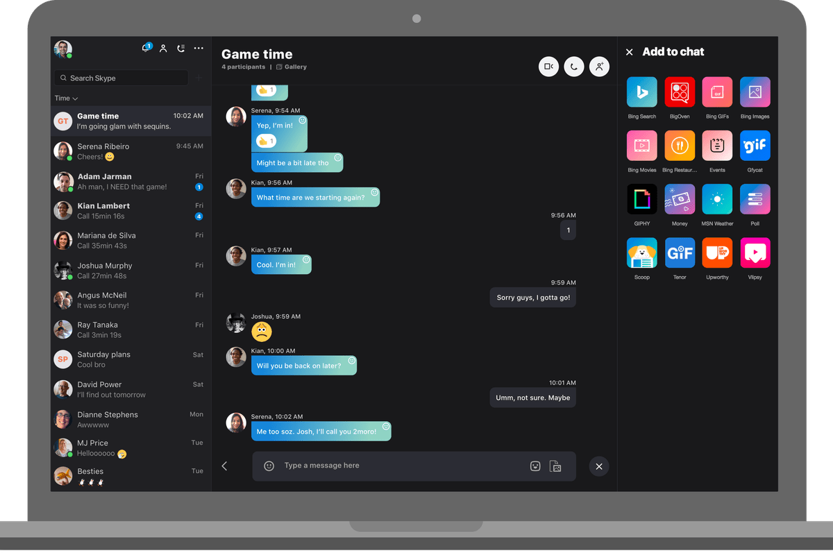 Skype’s new mobile design comes to Windows and Mac today