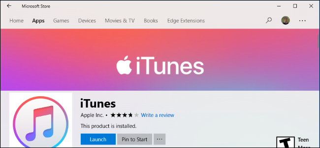 Avoid iTunes Bloat With the Windows Store Version